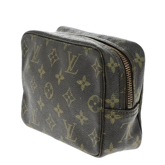 LOUIS VUITTON Trousse Toilette 18 Clutch Hand Bag Monogram Brown M47526 38YH113 - Picture 4 of 16